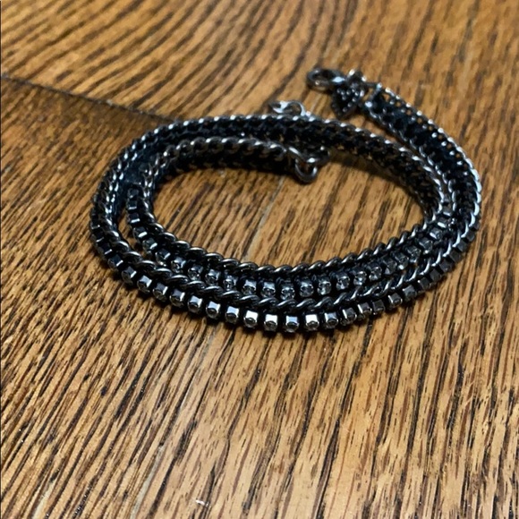Stella & Dot Hematite Cupchain Bracelet - Picture 3 of 4